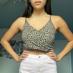 Cheetah Crop Top